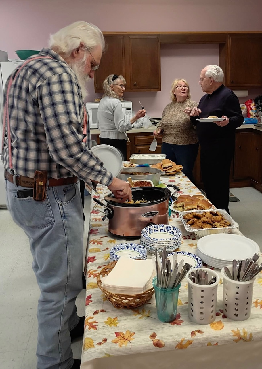A wonderful time of fellowship at Cornerstone.